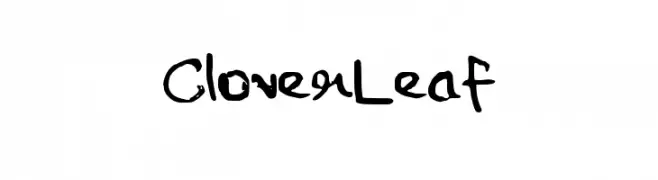 CloverLeaf  Fuentes Gratis Descargar