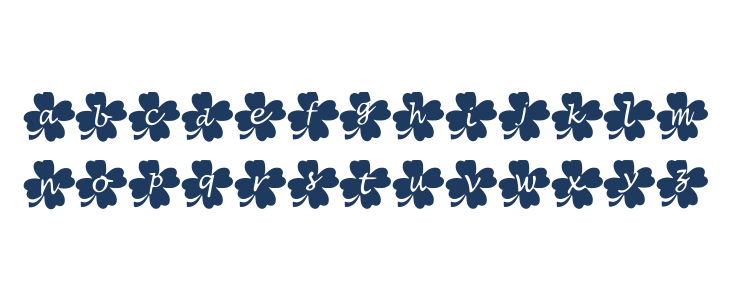 Clover Lowercase