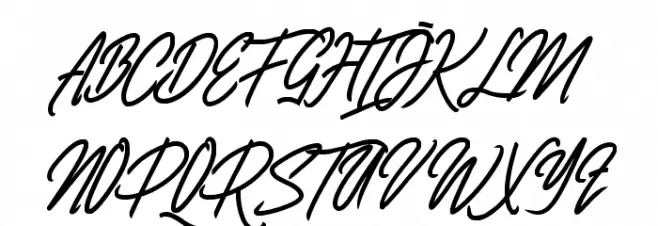 Clovvo Personal Use Regular Schriftart Groß