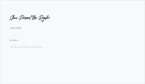 Clovvo Personal Use Regular Business Card