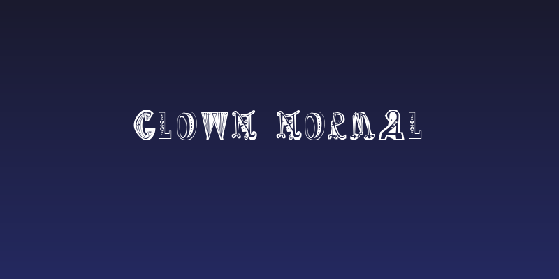 Clown Normal Social Header