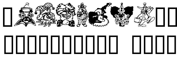 Clowners Font OTHER CHARS