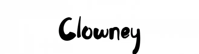 Clowney  les polices de caractères gratuit tlcharger