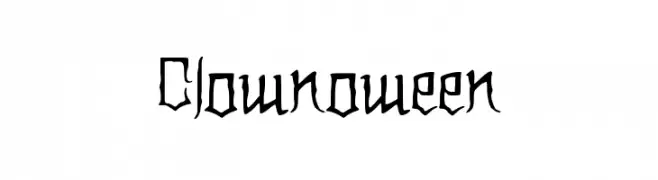 Clownoween  Free Fonts Download