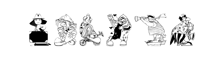 Clowns  baixar fontes gratis
