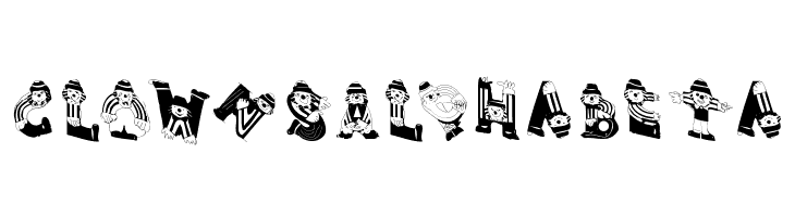 ClownsAlphaBeta  नि: शुल्क फ़ॉन्ट्स डाउनलोड
