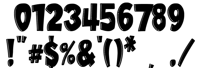 Clows Brotherhood Font OTHER CHARS