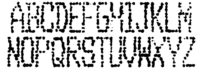 Club Dia Font LOWERCASE