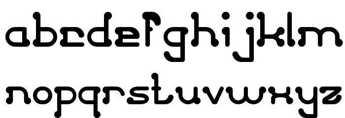 Club Golf Bold Font LOWERCASE