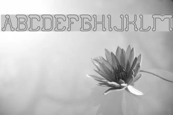 Club Golf-Hollow Font examples