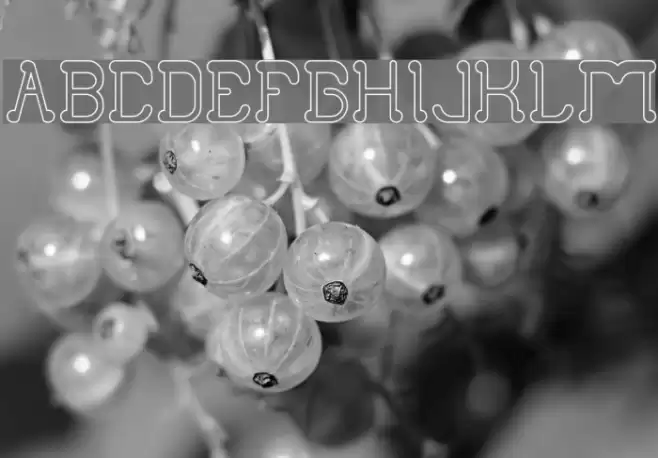 Club Golf-Hollow Font examples