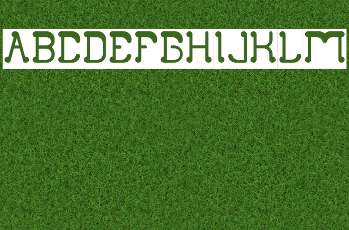 Club Golf-Inverse Font examples