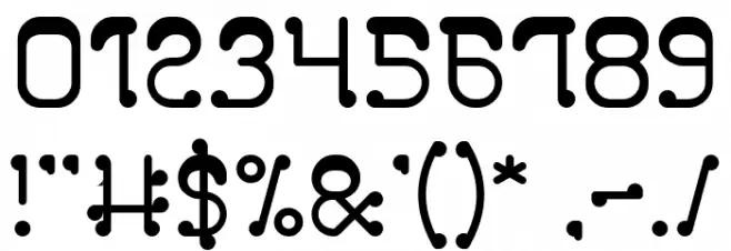 Club Golf Font OTHER CHARS