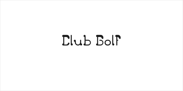 Club Golf Logo