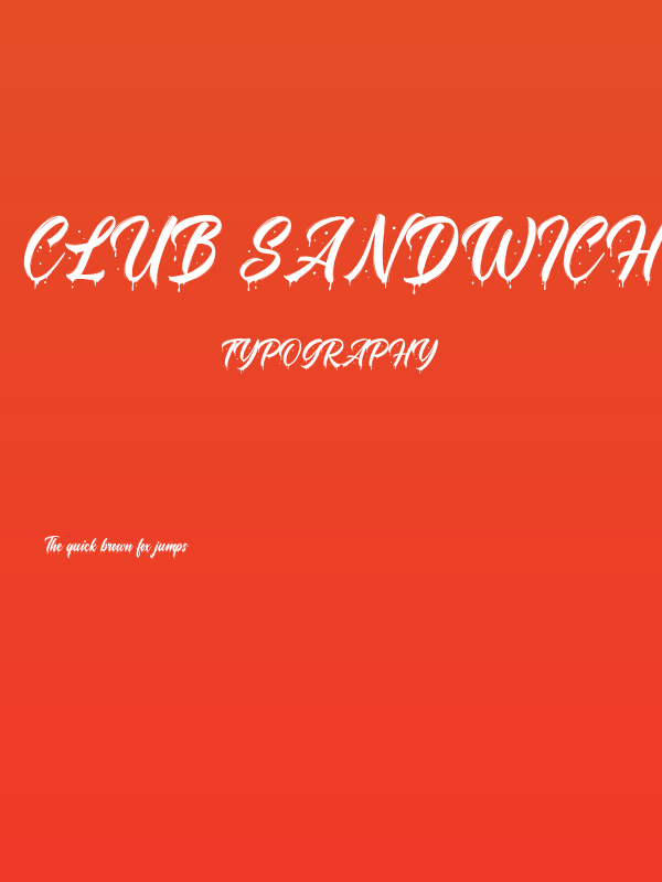 Club Sandwich Poster