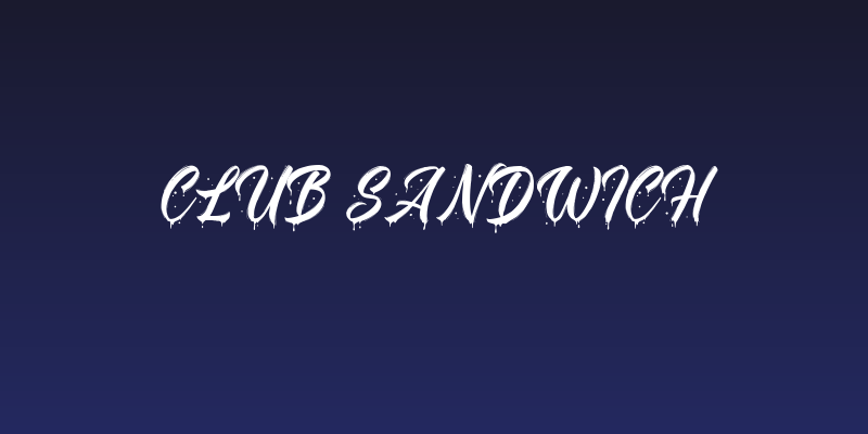 Club Sandwich Social Header