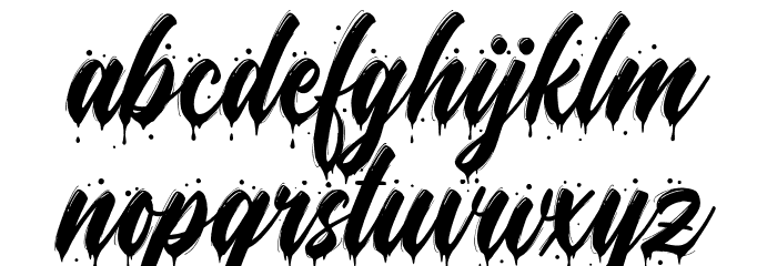 Club Sandwich Font LOWERCASE