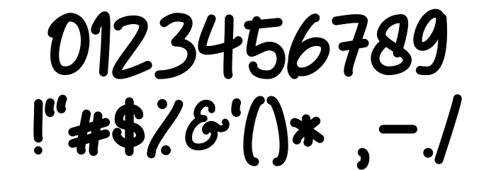 Club Style Font OTHER CHARS
