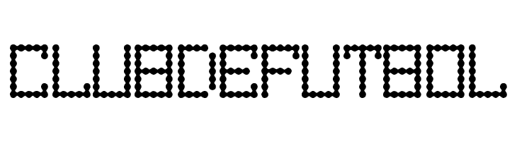Club de Futbol  Free Fonts Download