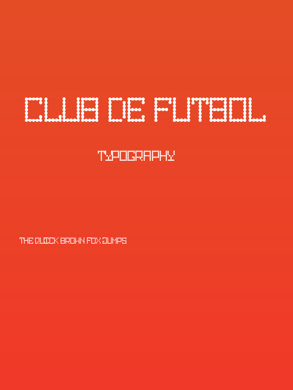 Club de Futbol Poster
