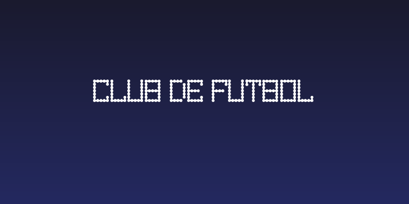 Club de Futbol Social Header