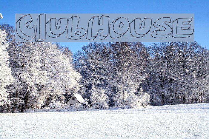 ClubHouse Font examples
