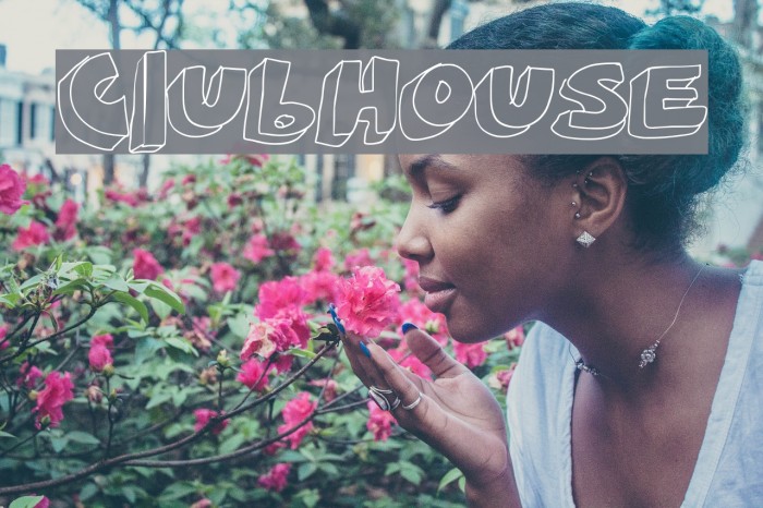 ClubHouse Font examples