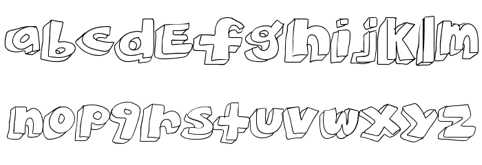 ClubHouse Font LOWERCASE