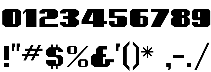 ClubMF Font OTHER CHARS