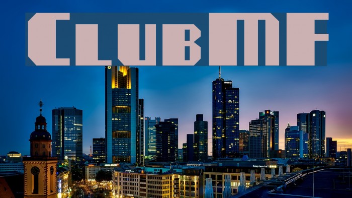 ClubMF Font examples