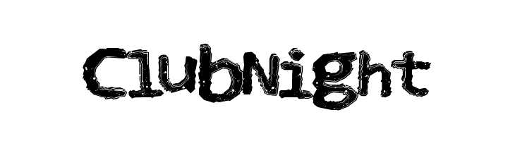 ClubNight Font