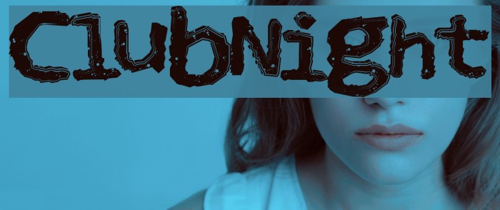 ClubNight Font examples