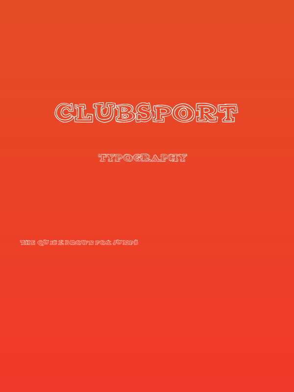 ClubSport Poster