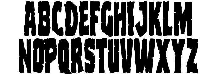 Clubber Lang Condensed Font LOWERCASE