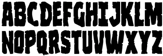 Clubber Lang Expanded Font UPPERCASE