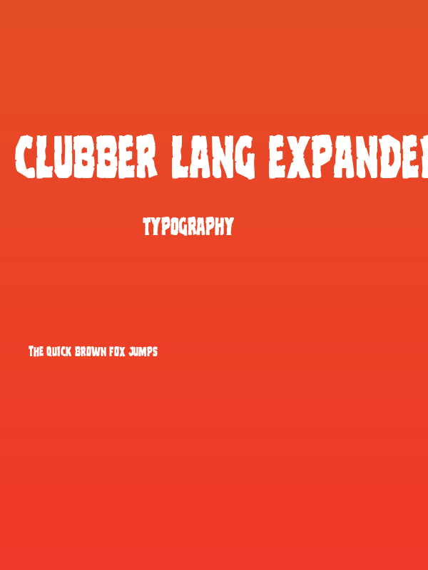 Clubber Lang Expanded Poster