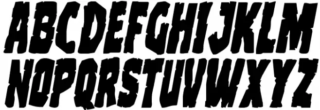 Clubber Lang Italic フォント 小文字