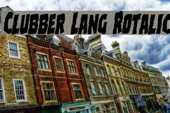 Clubber Lang Rotalic Example 1