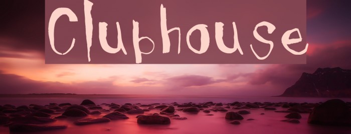 Clubhouse Font examples