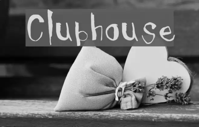 Clubhouse Font examples