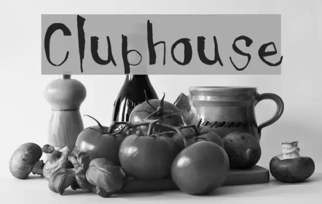 Clubhouse Font examples