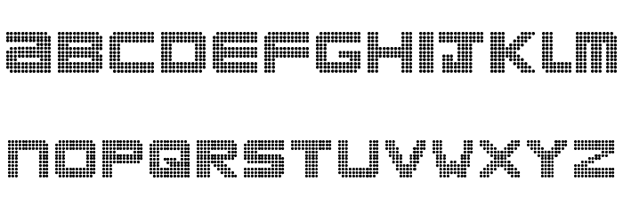 Clubland Font LOWERCASE