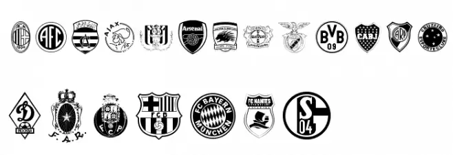 Clubz Fonte MAIÚSCULAS