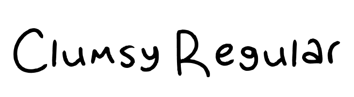 Clumsy Regular  Fuentes Gratis Descargar