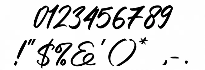 Clusive Font OTHER CHARS