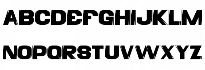 ClutchKickDemo Font Litere mari