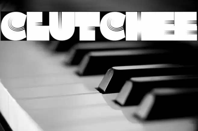 Clutchee Font examples