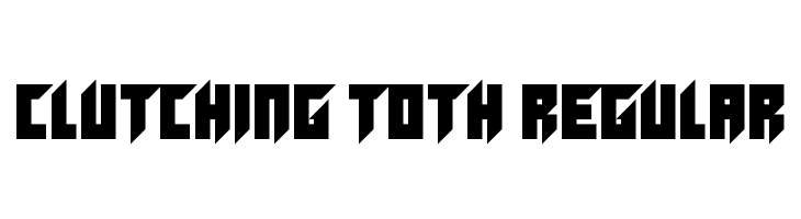 Clutching Toth Regular 