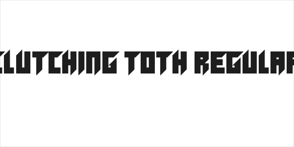 Clutching Toth Regular Logo