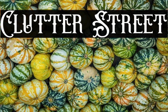 Clutter Street Example 3